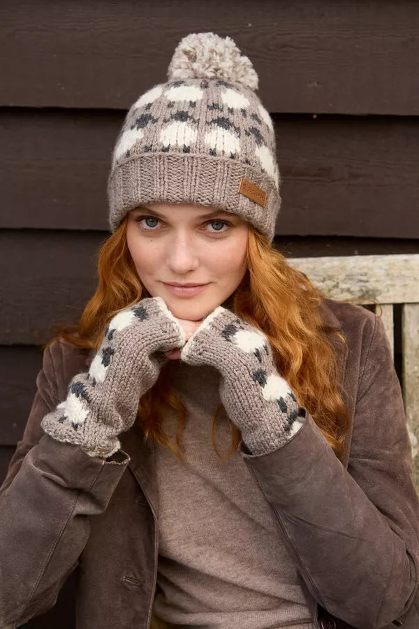 Pachamama Merino Sheep Handwarmer Mushroom