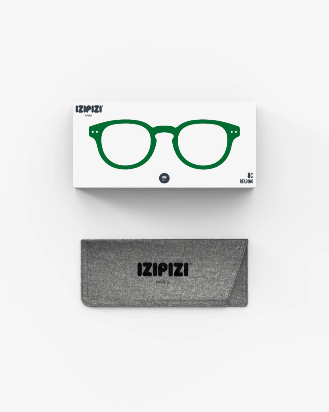 IZIPIZI Reading Glasses #C - Green