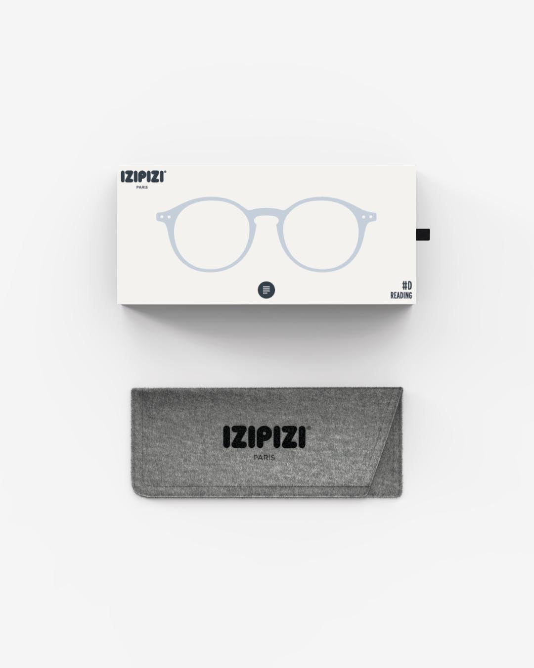 IZIPIZI Reading Glasses #D - Frozen Blue