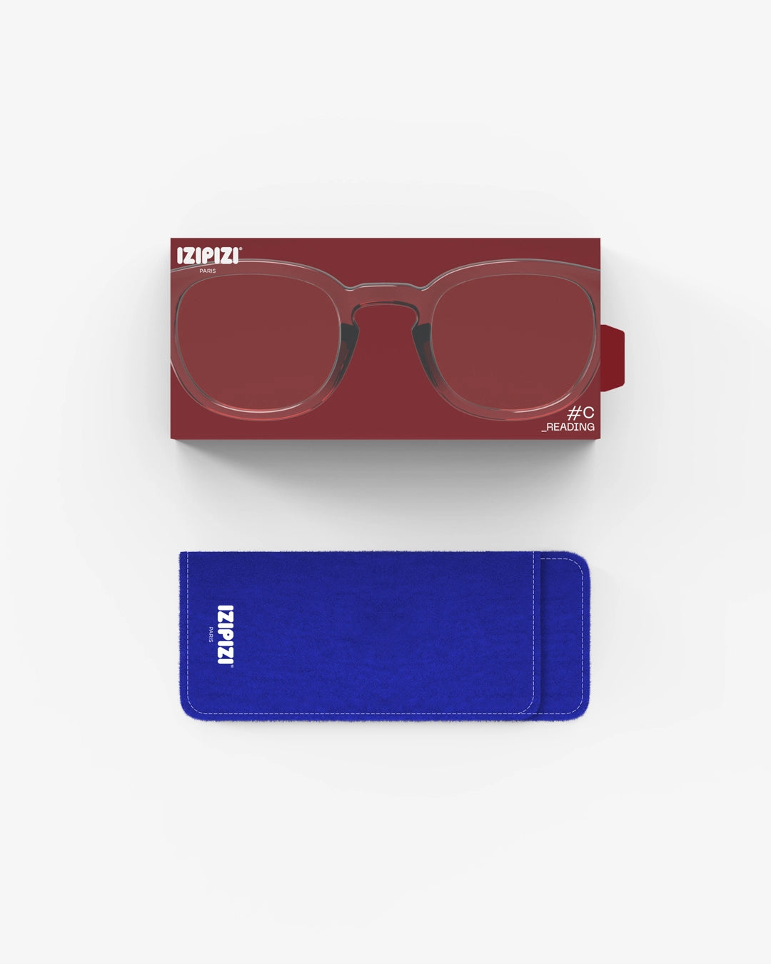 IZIPIZI Reading Glasses #C - Red Tape