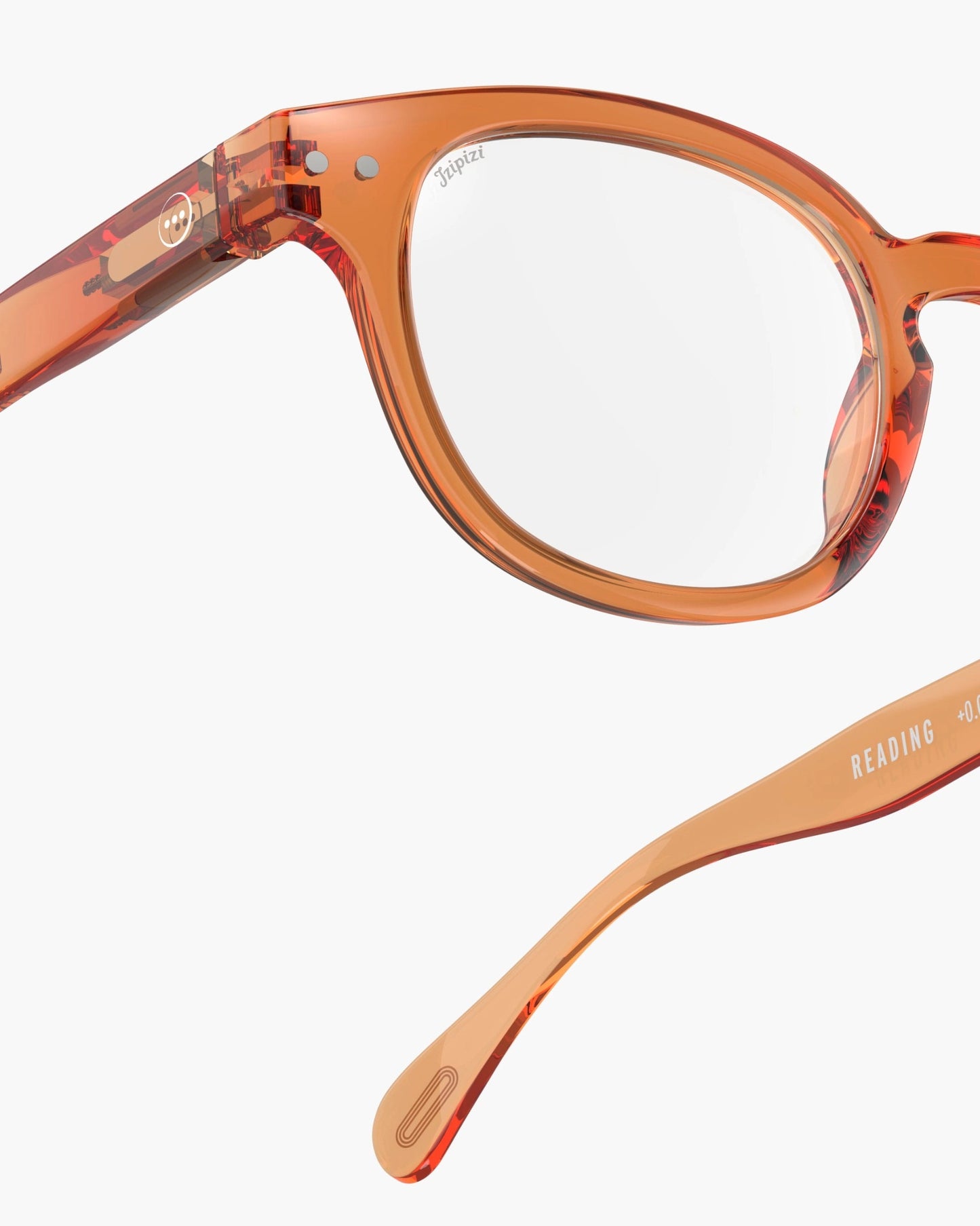 IZIPIZI Reading Glasses #C - Orange Smash