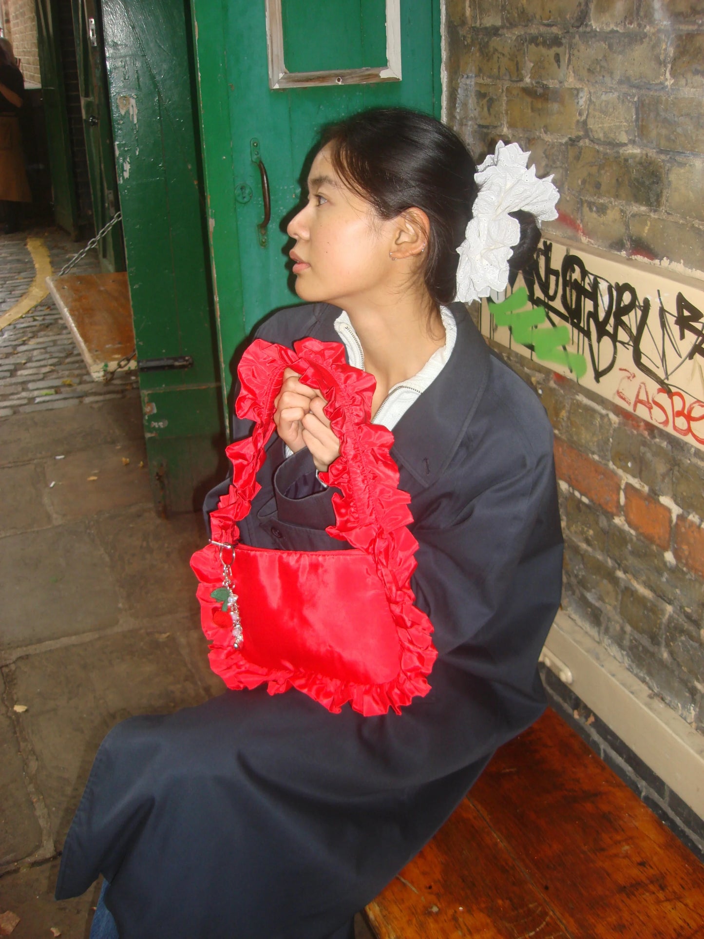 BAGGY London Baguette Bag - Red