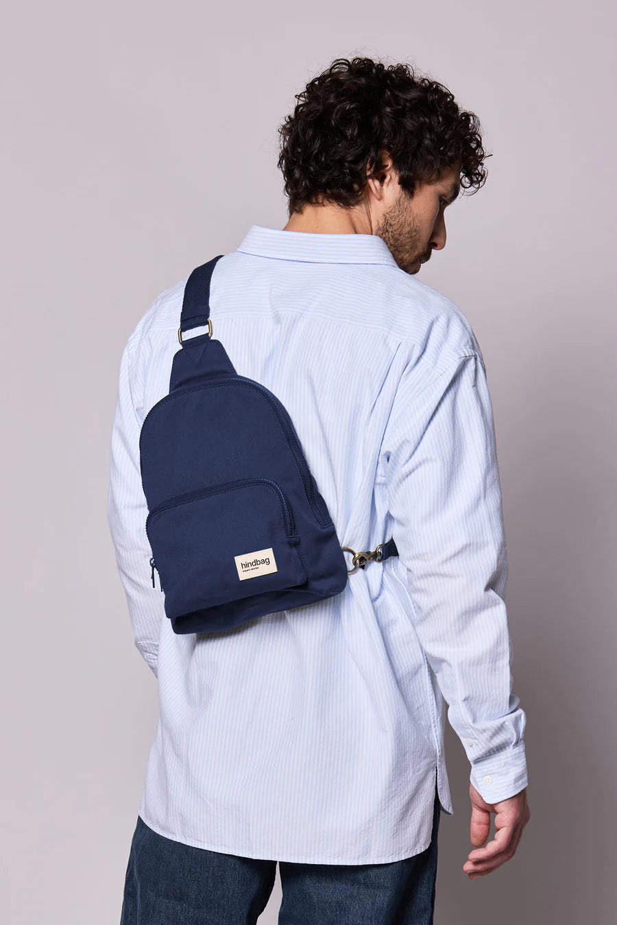 Hindbag Felix Sling Bag - Navy