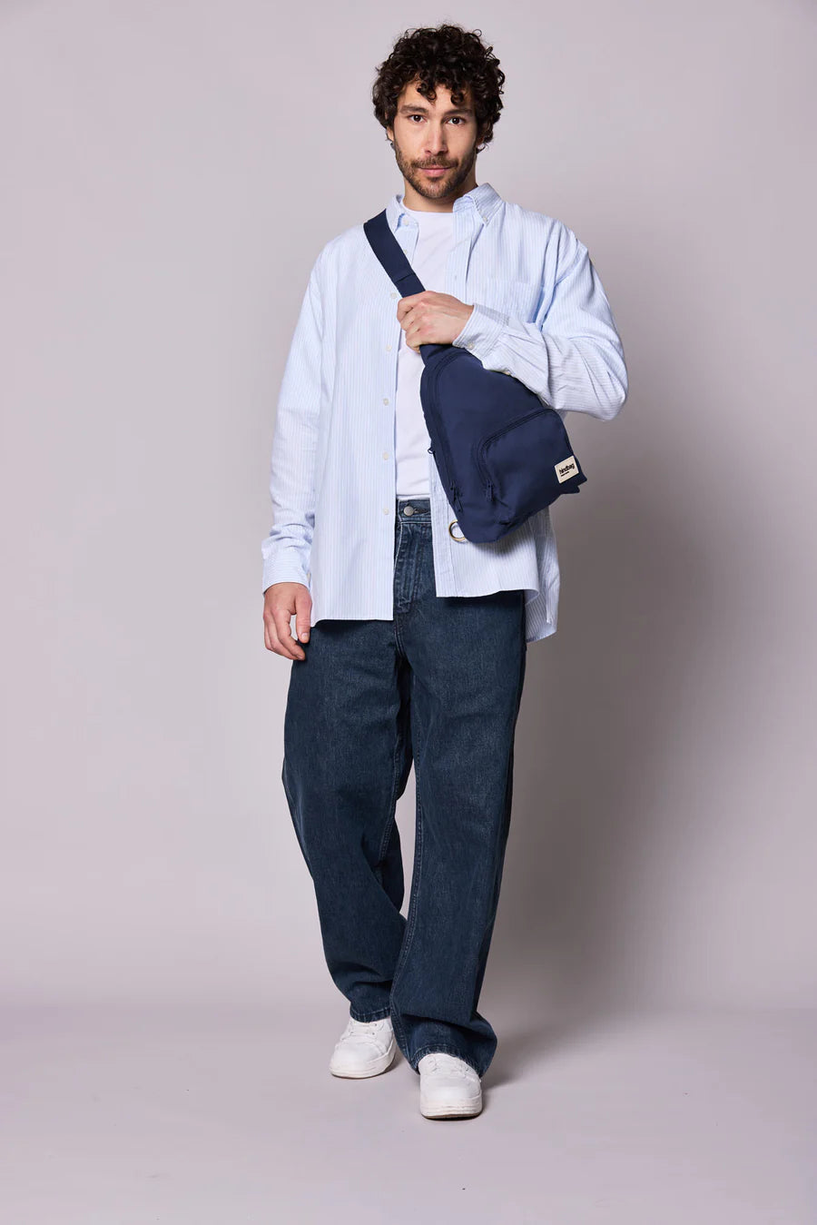 Hindbag Felix Sling Bag - Navy
