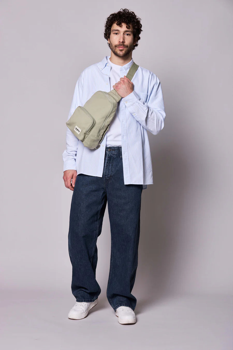 Hindbag Felix Sling Bag - Clay Green