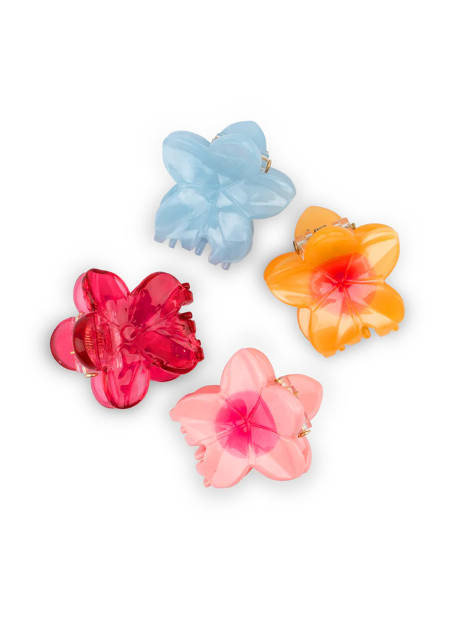 Sui Ava 4-pack Flower Bouquet Mini Hair Clips