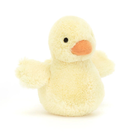 jellycat yellow fluffy duck