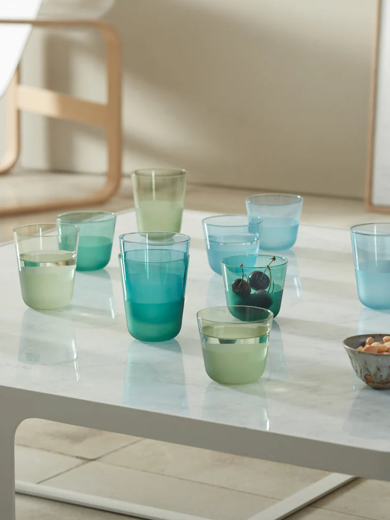 LSA Arc Contrast Tumbler 260ml Set of 2 - Sky
