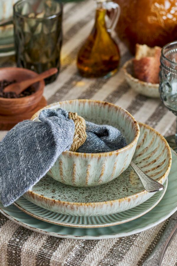 Bloomingville Fleur Nature Stoneware Bowl