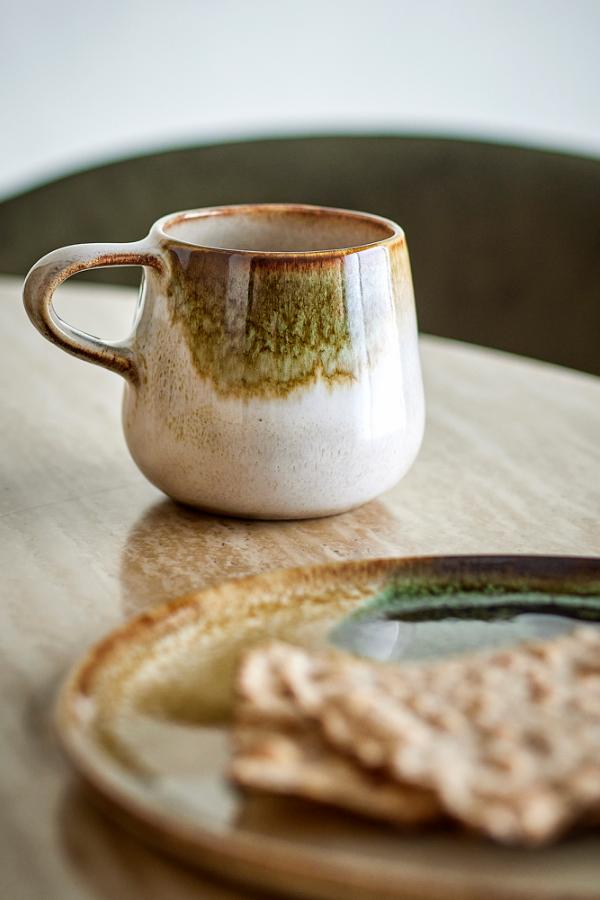 Bloomingville Jules Green Stoneware Cup