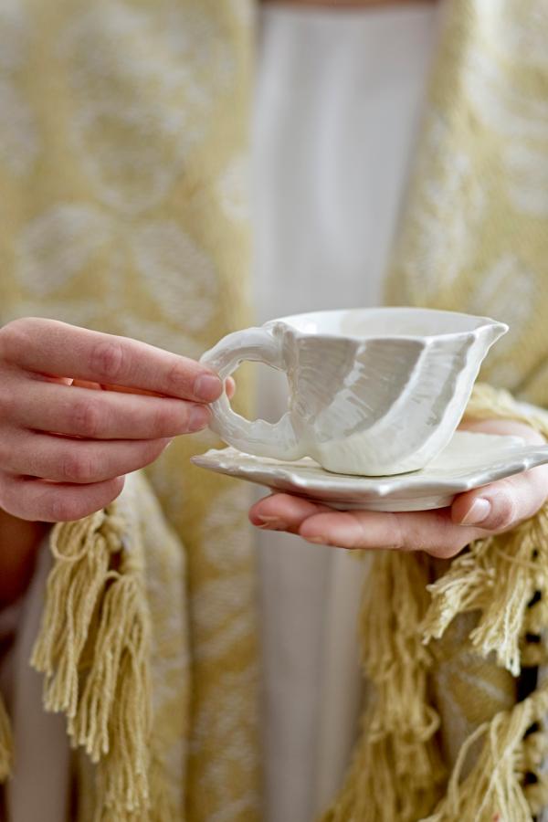 Bloomingville Shellie Cup & Saucer