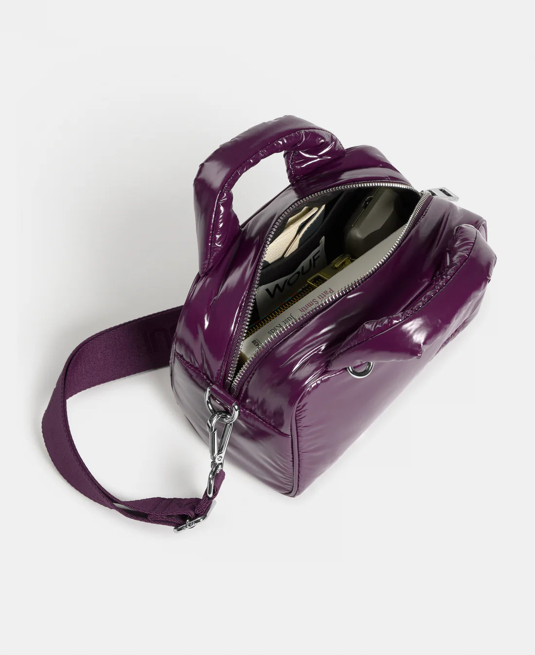 WOUF Plum Bowling Bag
