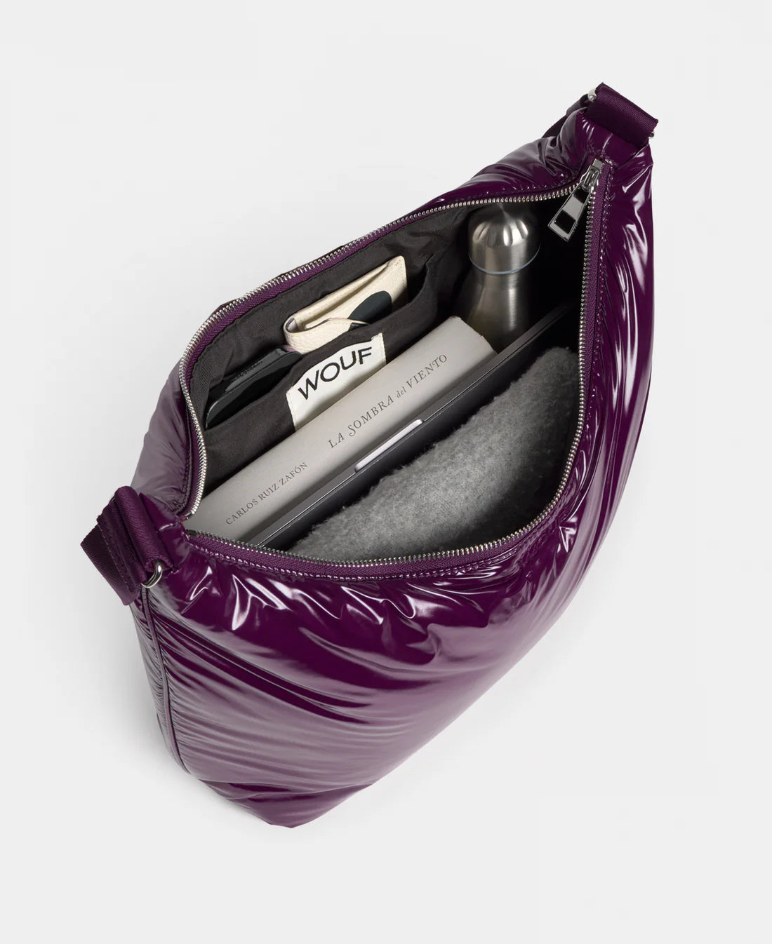 WOUF Plum Hobo Bag