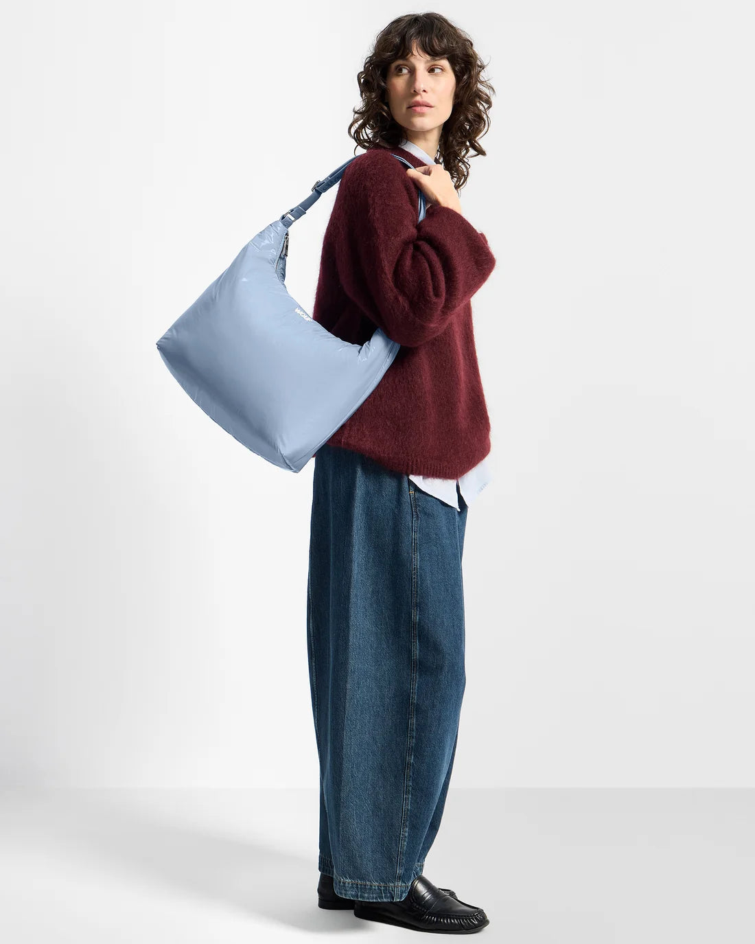 WOUF Steel Hobo Bag