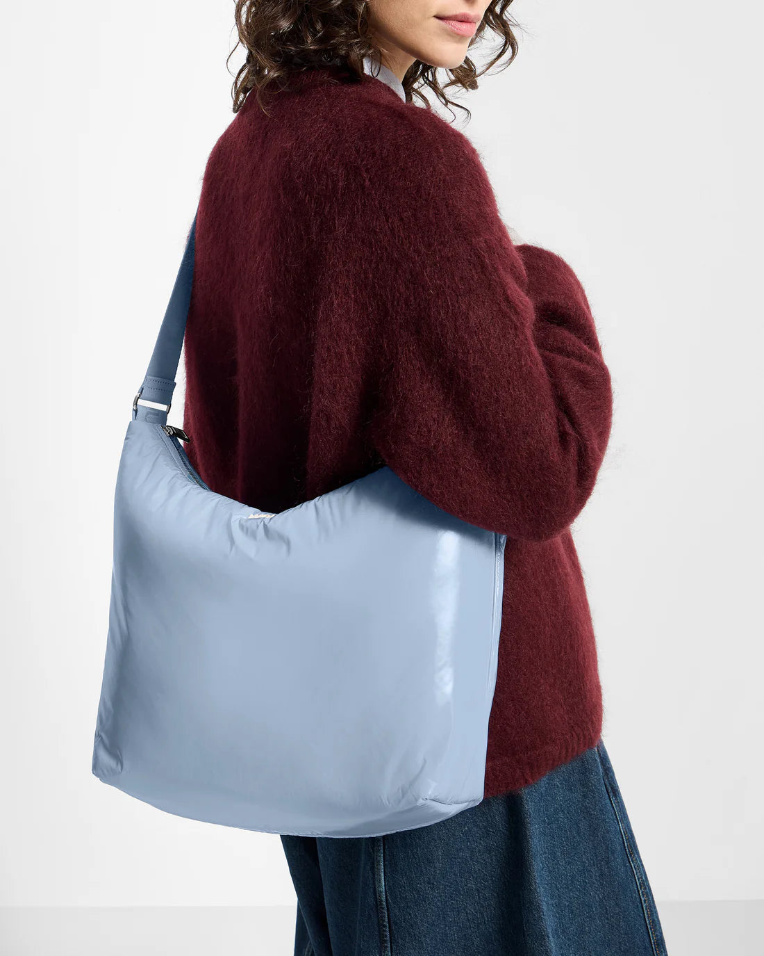 WOUF Steel Hobo Bag