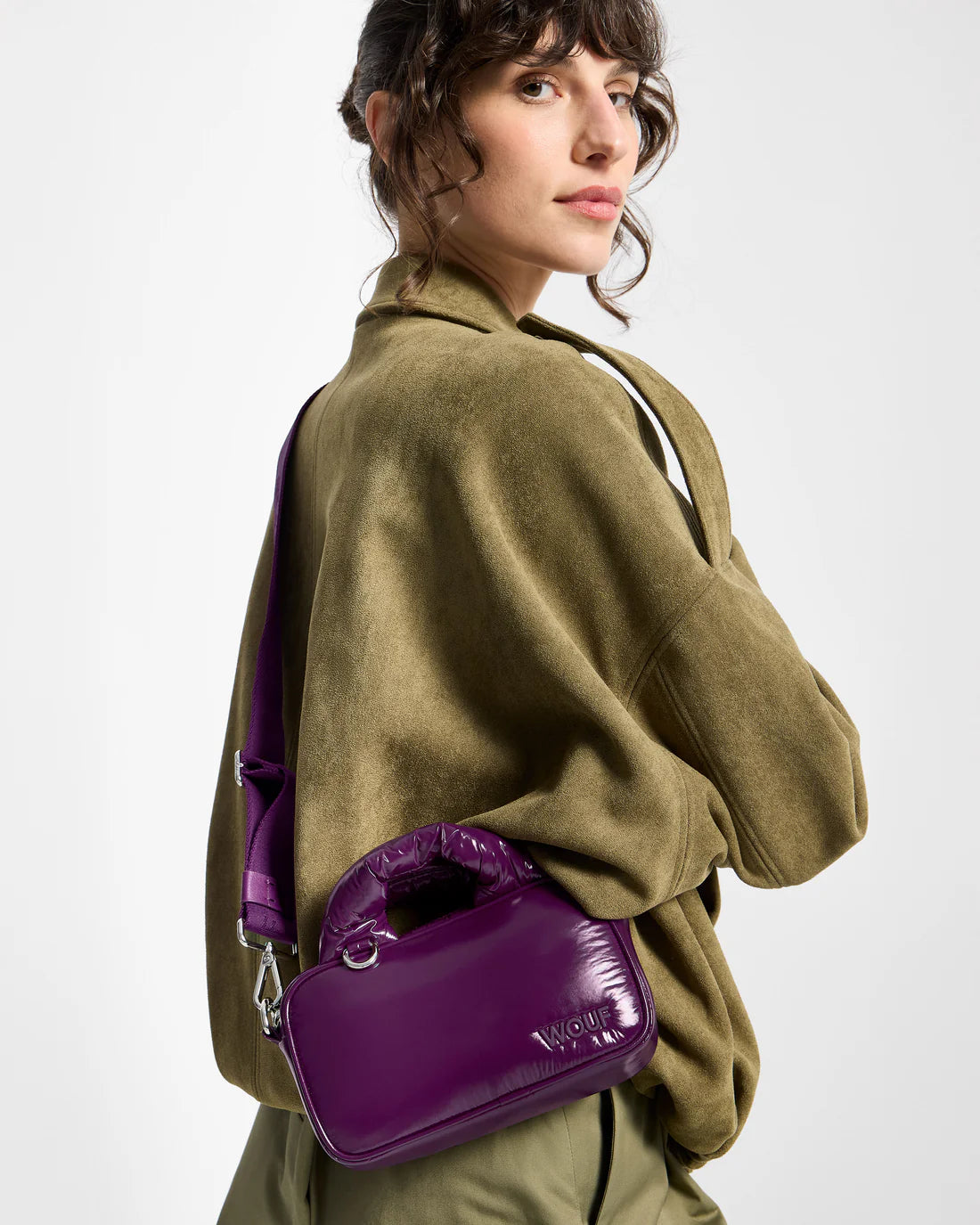 WOUF Plum Mini Bag