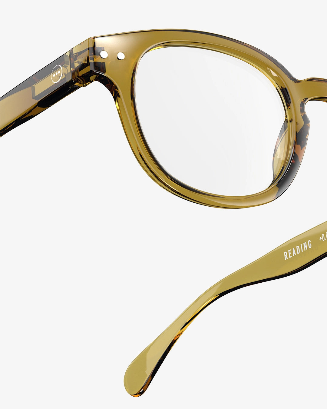 IZIPIZI Reading Glasses #C - Golden Green