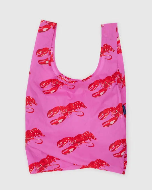 BAGGU Standard Reusable Bag - Pink Lobster