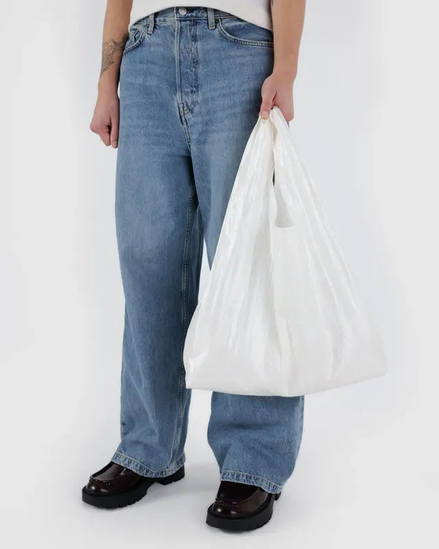 BAGGU Standard Reusable Bag - Pearl Metallic