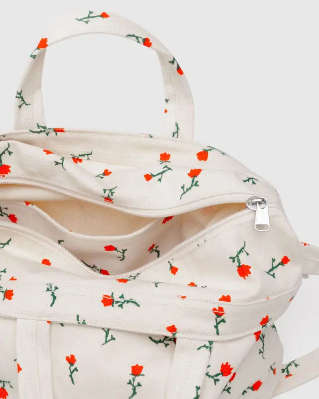 BAGGU Horizontal Zip Duck Bag - Painted Wildlower