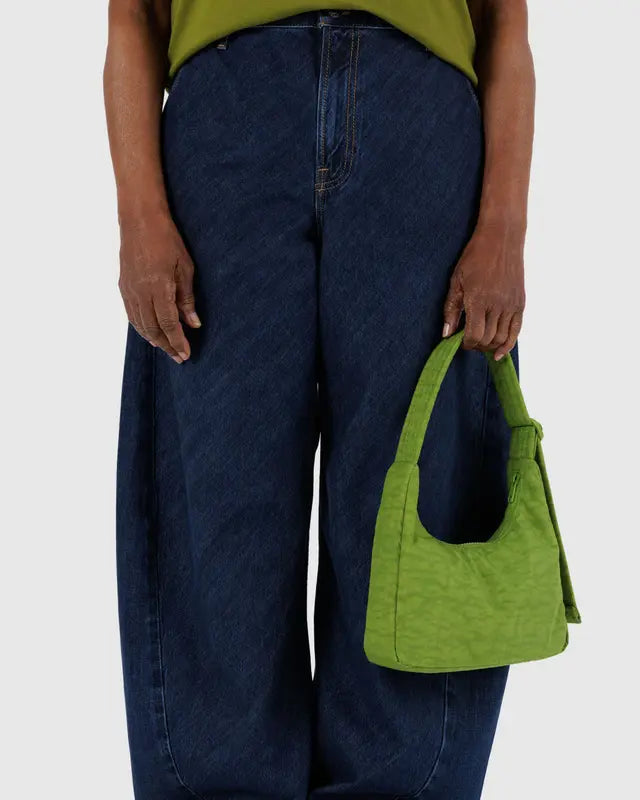 BAGGU Mini Nylon Shoulder Bag - Green Juice