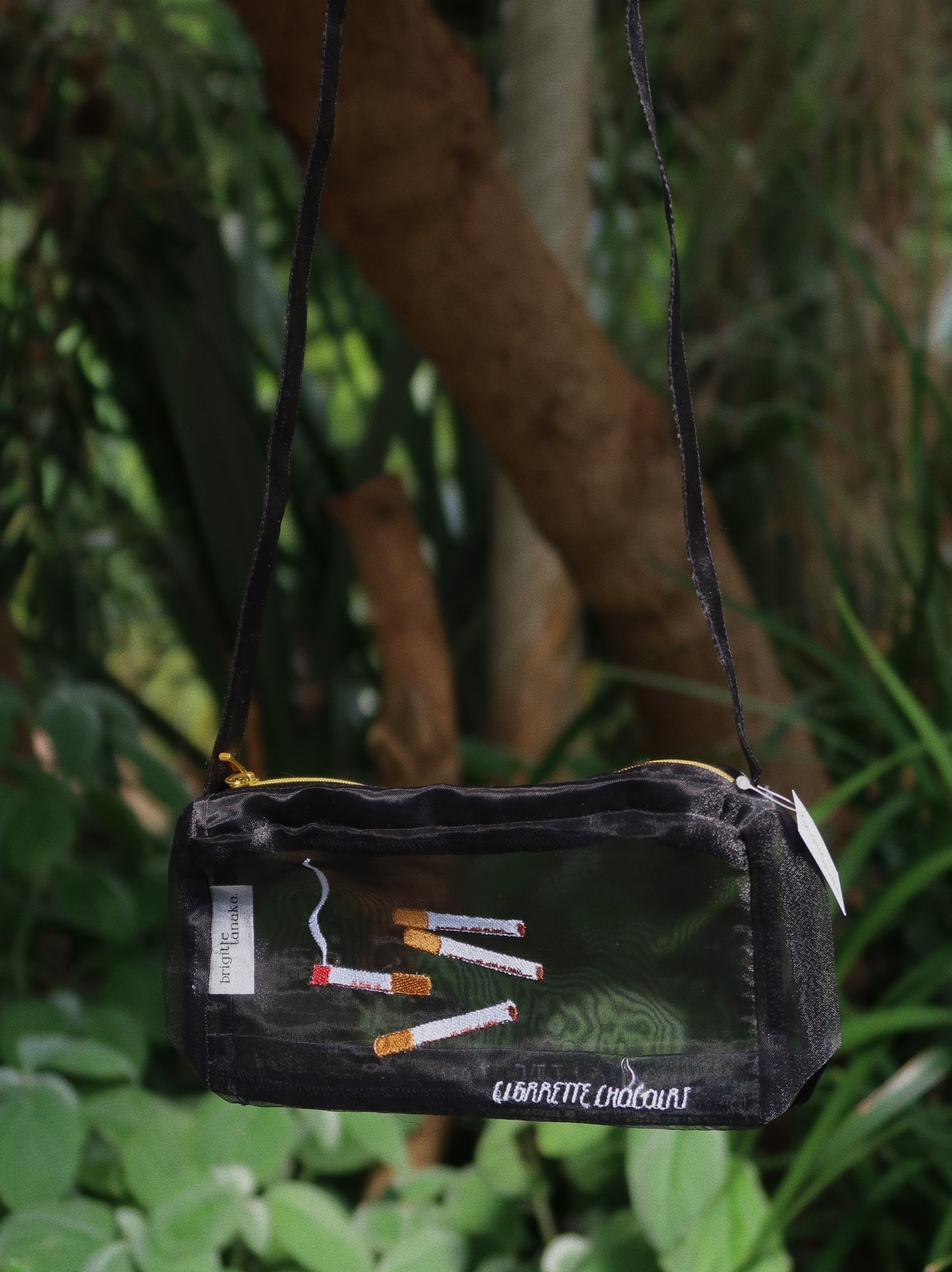 Brigitte Tanaka Cigarette Chocolat Bag