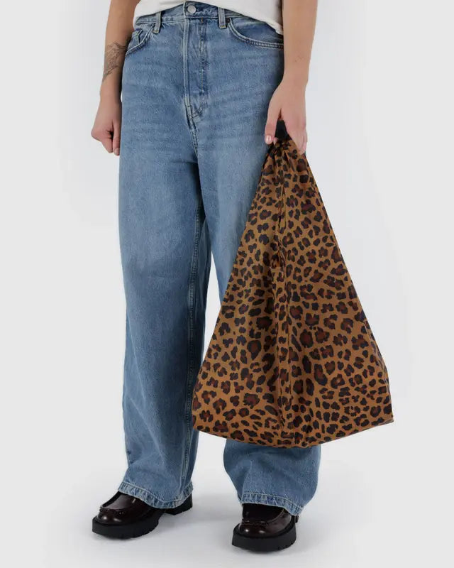 BAGGU Standard Reusable Bag - Leopard