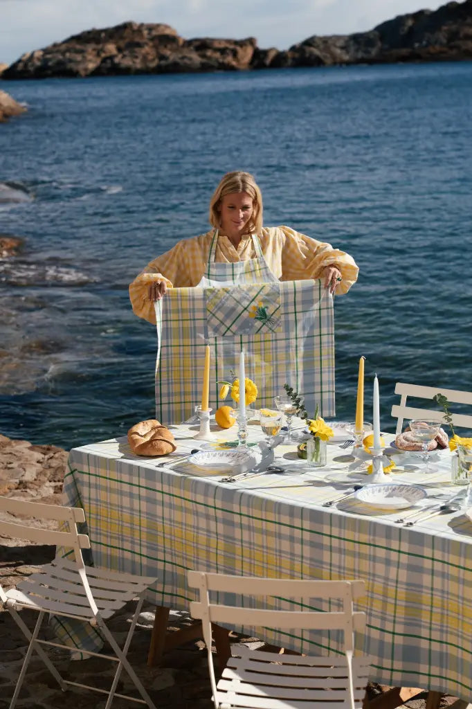Maison Dinette Perette Sky Apron