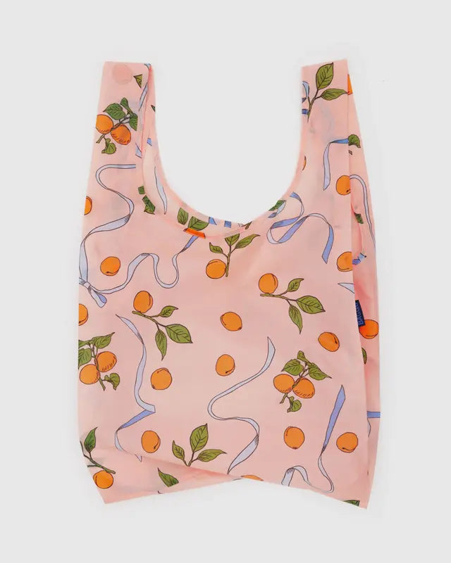 BAGGU Standard Reusable Bag - Apricots & Ribbons