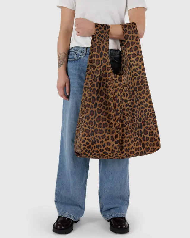 BAGGU Big Reusable Bag - Leopard