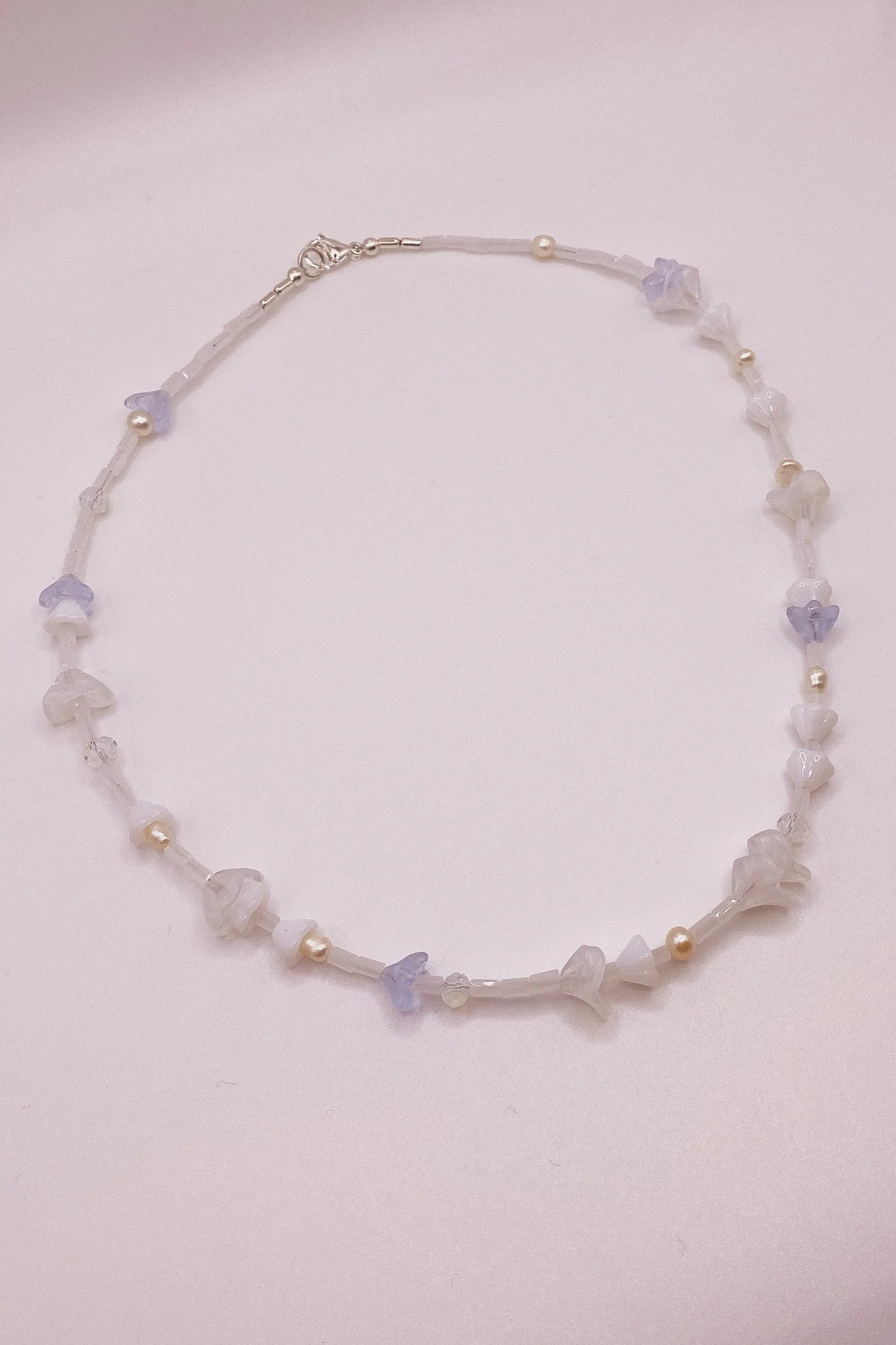 Bloma Snowdrop garland necklace 
