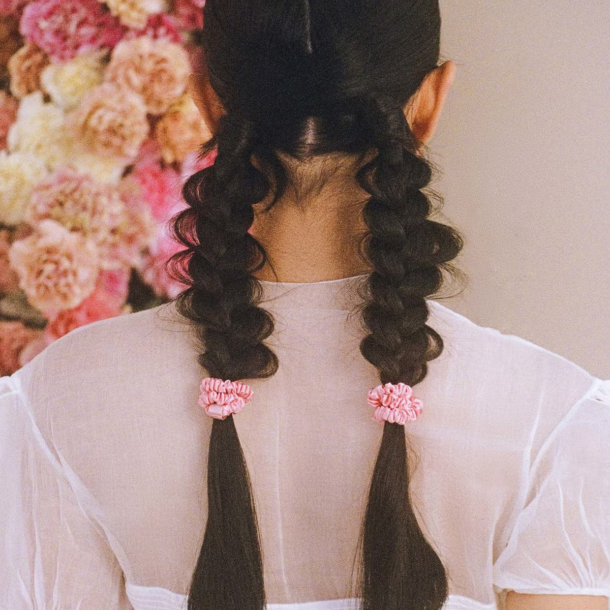 Slip Skinny Scrunchies Back to Basics - Rose