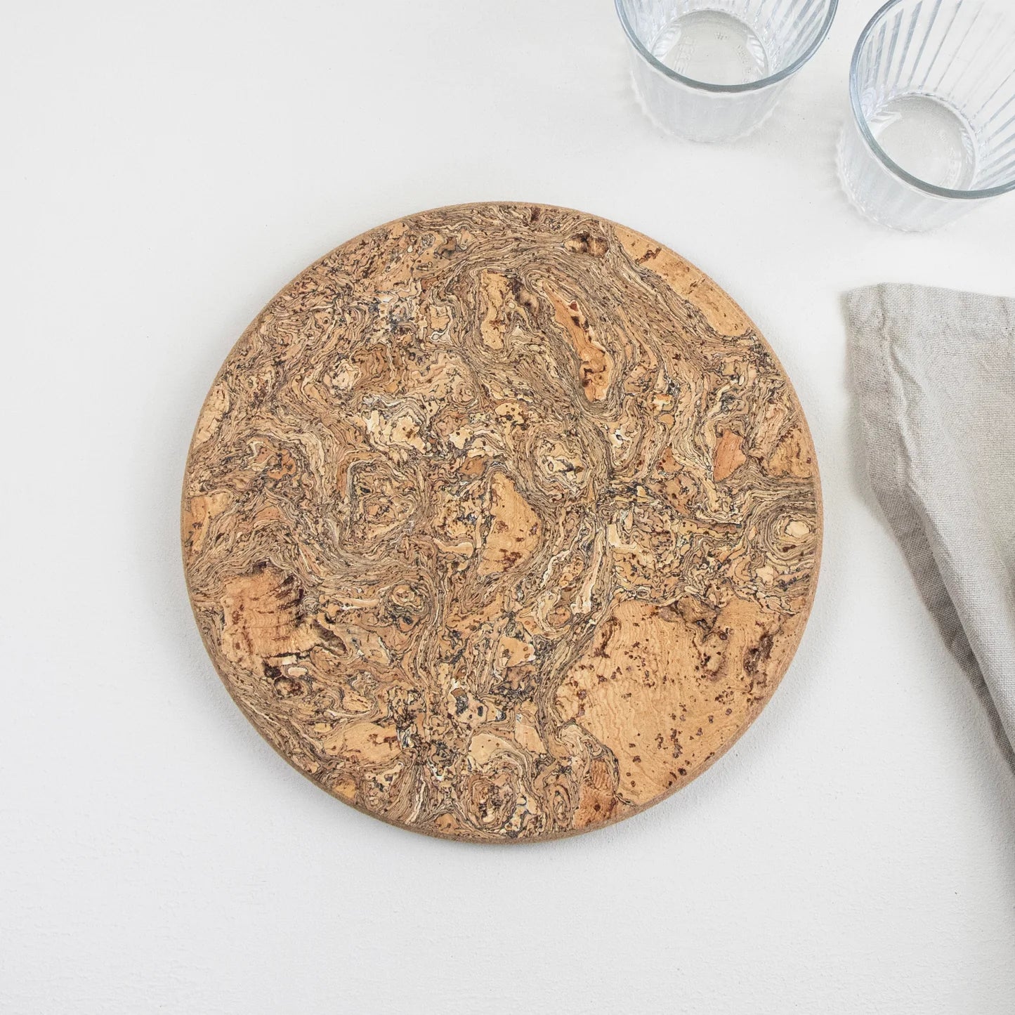 Liga Natural Medium Cork Trivet