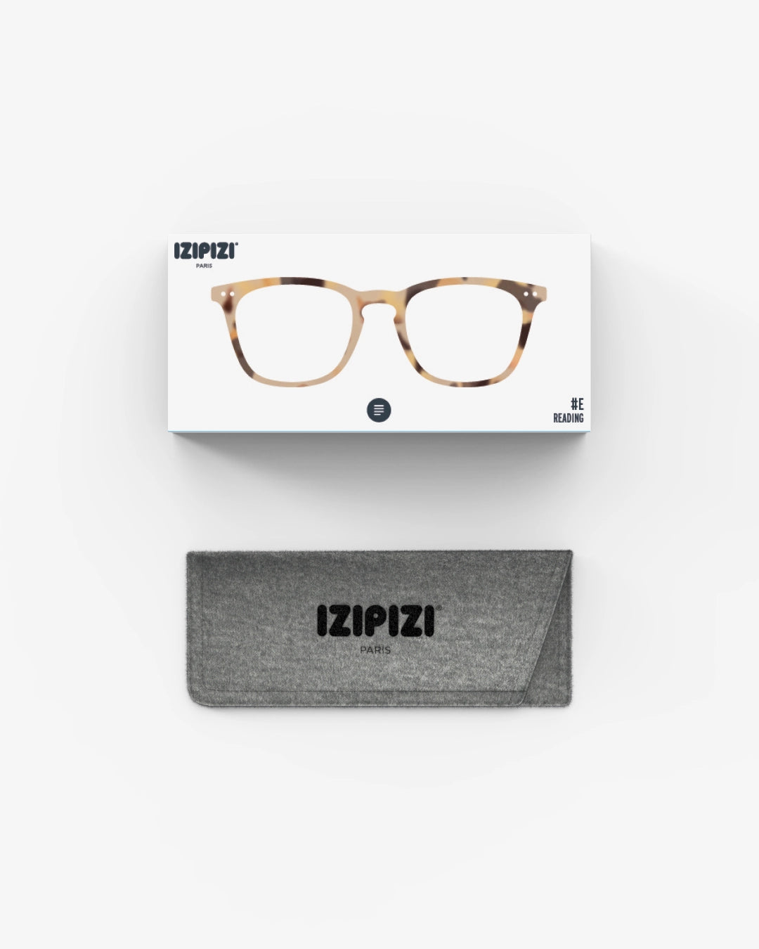 IZIPIZI Reading Glasses #E - Light Tortoise