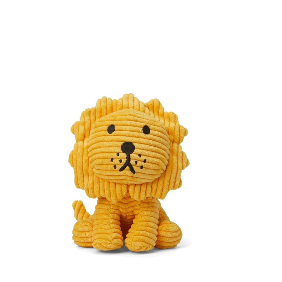 Lion Corduroy 17cm - Yellow