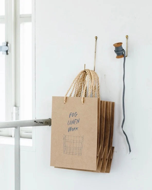 Fog Linen Brass Single Small Hook
