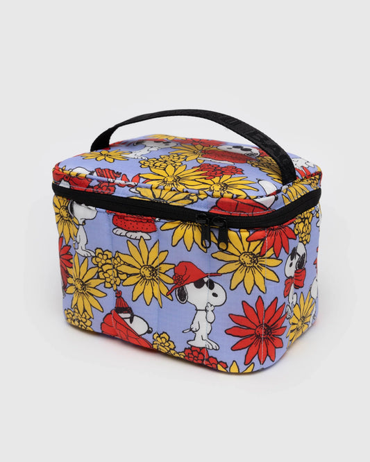 BAGGU Puffy Lunch Bag - Floral Snoopy