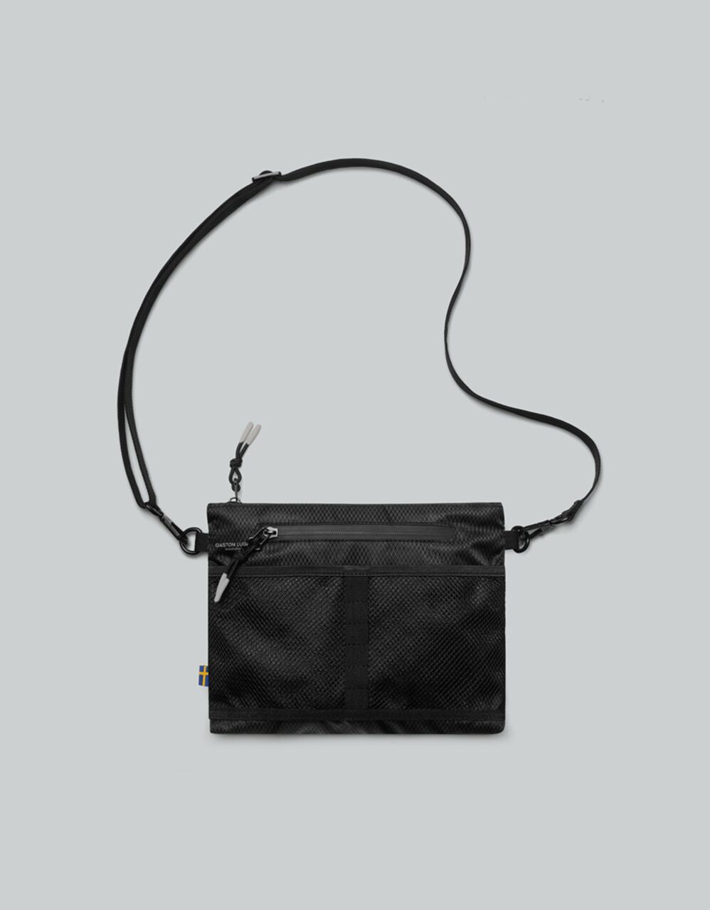 Gaston Luga Lightweight Crossbody Bag - Black