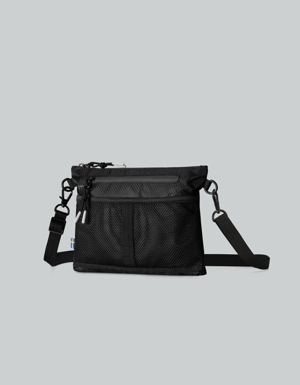Gaston Luga Lightweight Crossbody Bag - Black