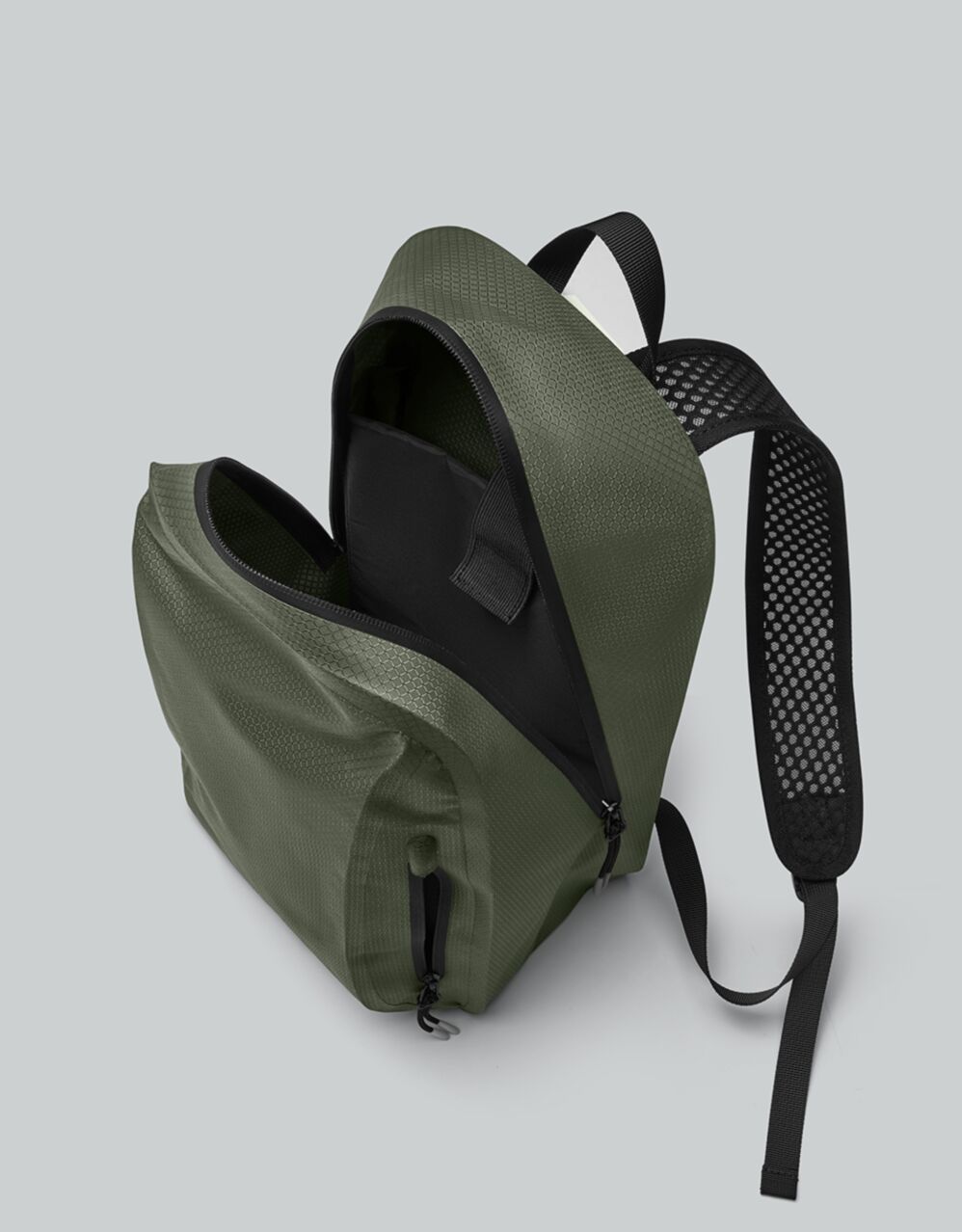 Gaston Luga Lightweight Duo-Seal Backpack 14" Olive