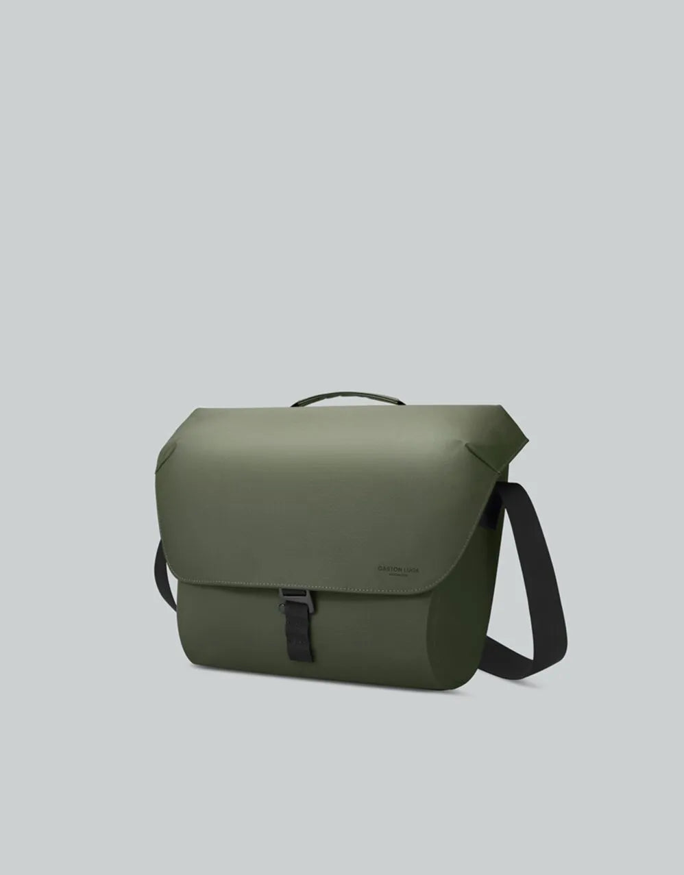 Gaston Luga Lightweight Duo-Seal Messenger 14" - Olive
