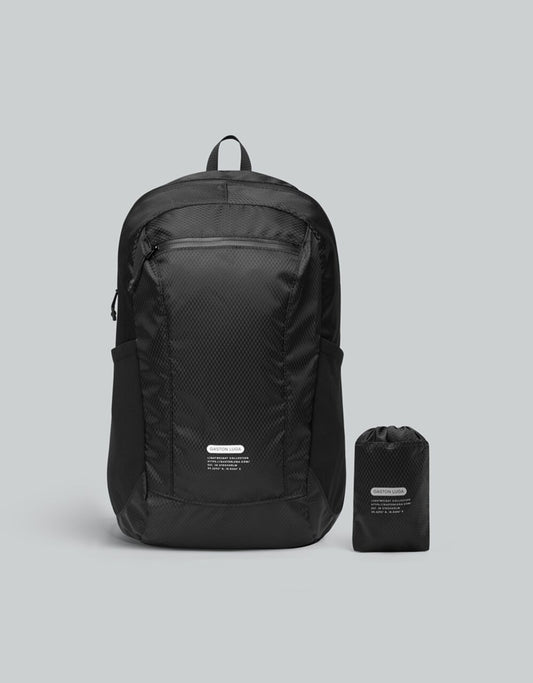 Gaston Luga Lightweight Packable Backpack Black