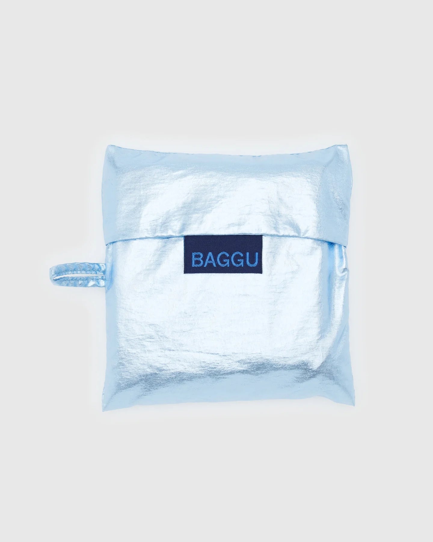 BAGGU Standard Reusable Bag - Metallic Light Blue