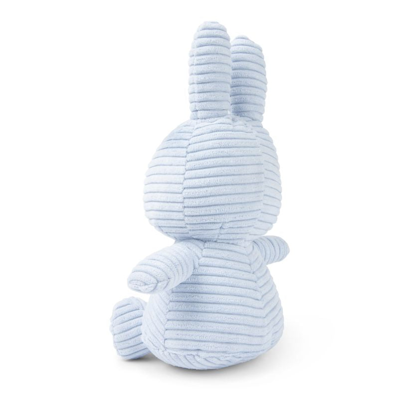 Miffy Corduroy Plush - Ice Blue