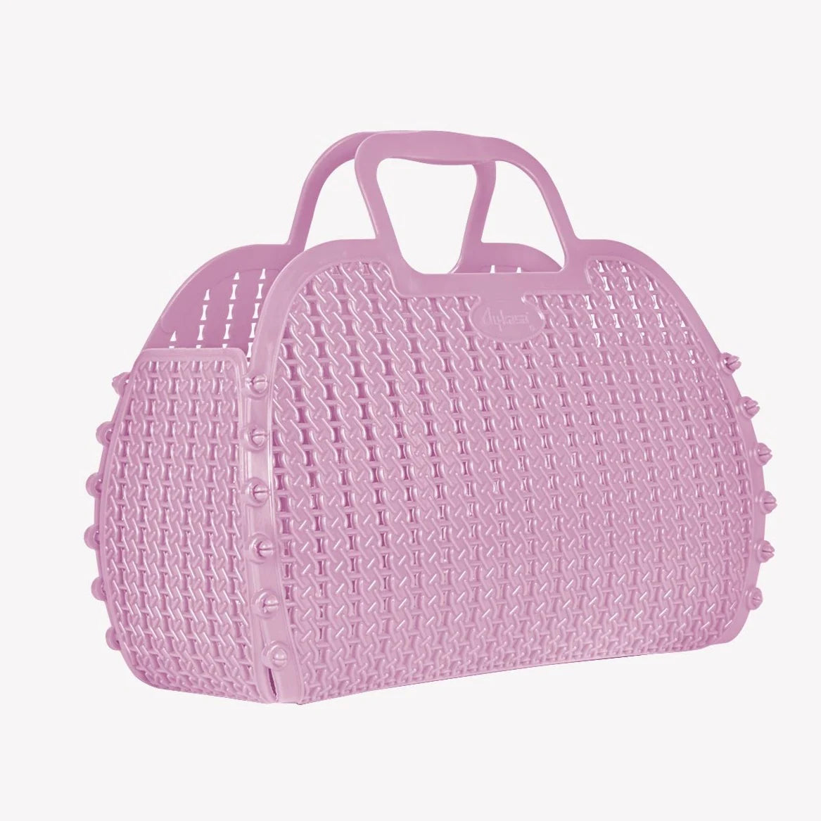 aykasa mini foldable jelly bag in lilac shade