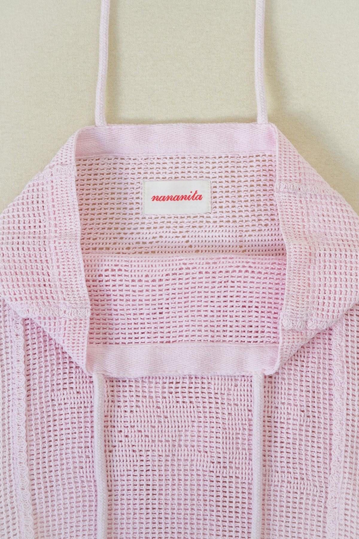 NANANITA Rose Crochet Bag - Petal