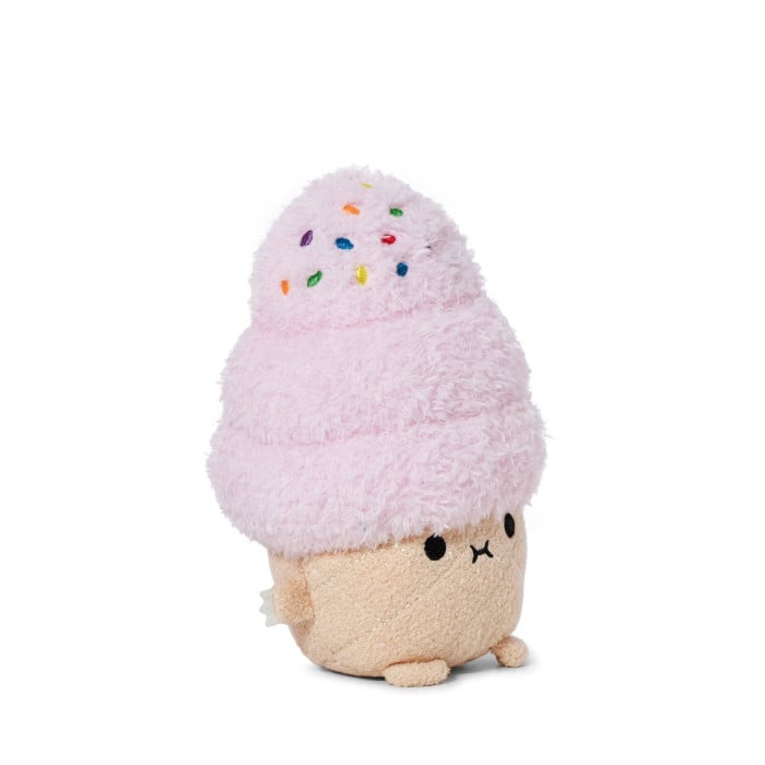 Noodoll Ricecream Strawberry Mini Sitting Plush Toy