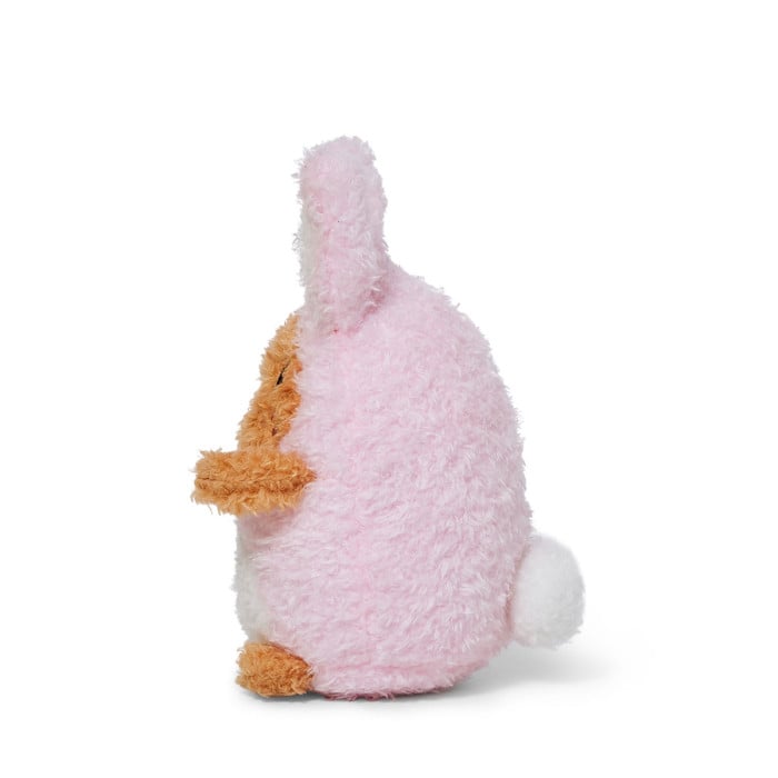 Noodoll Pink Bunny Ricespud Mini Sitting Plush Toy