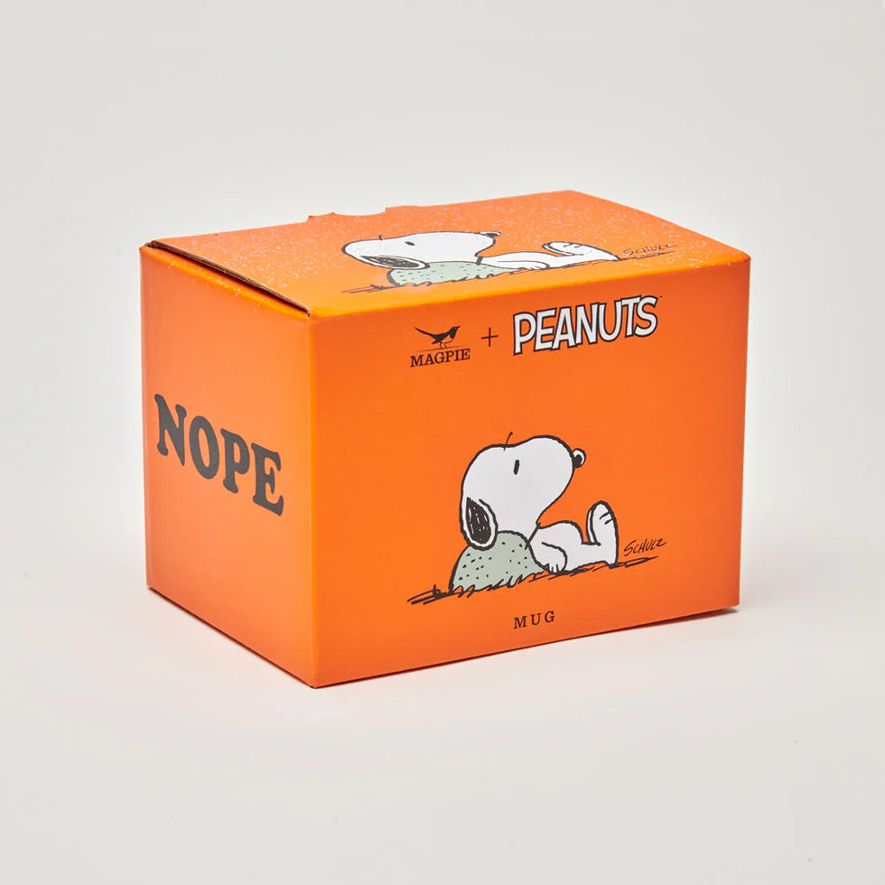 Magpie Peanuts Nope Mug