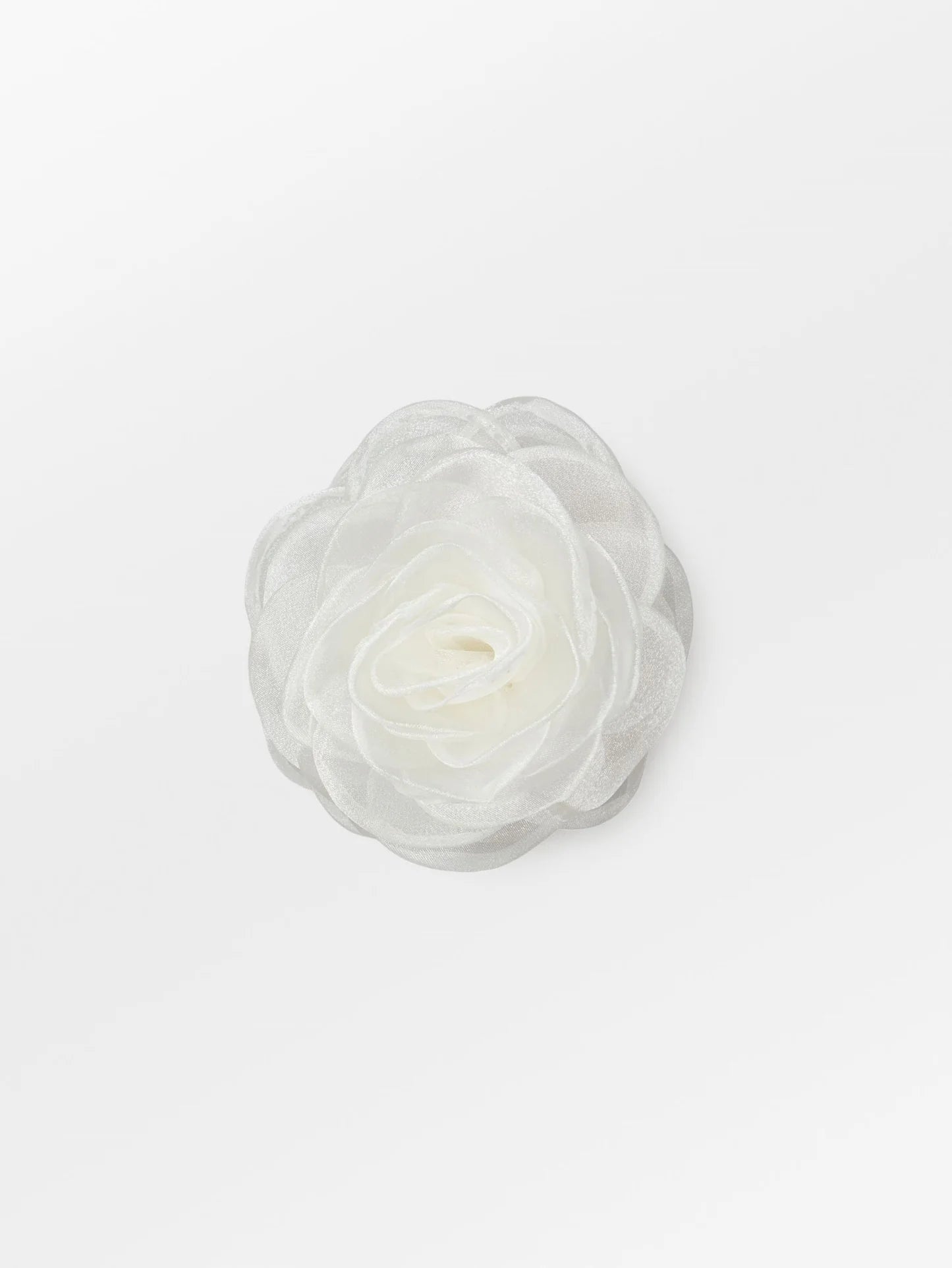 Becksondergaard Orchia Flower Hair claw in white